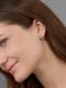 Серебряные серьги АЛЬКОР с танзанитом и ювелирным кристаллом