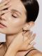 Серебряные серьги АЛЬКОР с фианитом