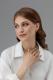 Серебряные серьги АЛЬКОР с фианитом и аметистом