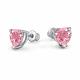 Серебряные серьги АЛЬКОР с фианитом