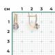Серьги из комбинированного золота Platina с бриллиантом