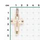 Подвеска из комбинированного золота Platina с эмалью
