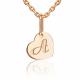 Золотая подвеска-буква А Platina