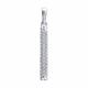 Подвеска из белого золота SOKOLOV с фианитом