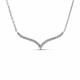 Колье из белого золота ERA Jewellery с бриллиантом