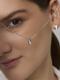 Серебряное колье АЛЬКОР с фианитом