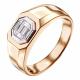 Золотое кольцо DOLCE DIAMOND с бриллиантом