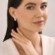 Золотые серьги SOKOLOV с бриллиантом