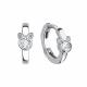 Серебряные серьги TALANT с фианитом