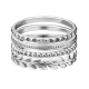 Серебряное кольцо Platina