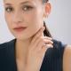 Одиночная серьга из золота SOKOLOV с фианитом