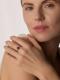 Золотое кольцо АЛЬКОР с сапфиром