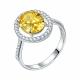 Серебряное кольцо TALANT с фианитом