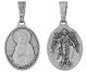 Подвеска-иконка Серафим Саровский из черненого серебра Высоковы