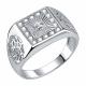 Серебряное кольцо TALANT с фианитом