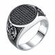 Серебряное кольцо TALANT с фианитом