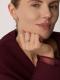 Золотые серьги АЛЬКОР с бриллиантом