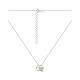 Серебряное колье TALANT с фианитом