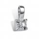 Подвеска из белого золота АЛЬКОР с бриллиантом