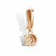 Золотая подвеска АЛЬКОР с бриллиантом