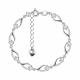 Серебряный браслет TALANT с фианитом