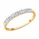 Золотое кольцо Diamant