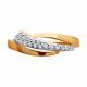 Золотое кольцо Diamant с фианитом