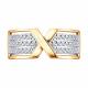 Золотое кольцо Diamant с фианитом
