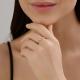 Золотое кольцо Diamant с фианитом
