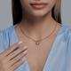 Золотая подвеска Diamant