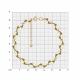 Золотой браслет Diamant