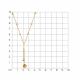 Золотое колье Diamant