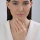 Золотое кольцо Diamant с бриллиантом