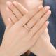 Золотое кольцо Diamant с бриллиантом