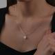 Золотая подвеска Diamant с танцующим бриллиантом