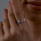 Золотое кольцо Diamant с топазом и Лондон топазом
