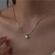 Подвеска из белого золота Diamant с фианитом