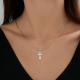 Подвеска из белого золота Diamant