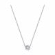 Колье из белого золота Diamant с фианитом