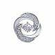 Подвеска из белого золота Diamant с танцующим бриллиантом