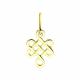 Подвеска из лимонного золота Diamant