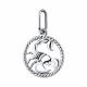 Серебряная подвеска Знак зодиака Скорпион TALANT