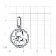 Серебряная подвеска Знак зодиака Скорпион TALANT