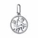 Серебряная подвеска Знак зодиака Близнецы TALANT