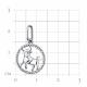 Серебряная подвеска Знак зодиака Телец TALANT