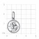 Серебряная подвеска Знак зодиака Рыбы TALANT