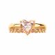 Золотое кольцо SOKOLOV с топазом Swarovski