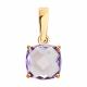 Золотая подвеска SOKOLOV с аметистом