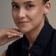 Серебряные серьги SOKOLOV с бриллиантом