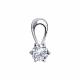 Серебряная подвеска SOKOLOV с Swarovski